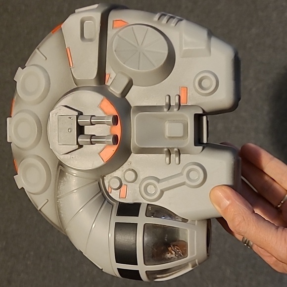 Mighty Beanz Star Wars Millennium Falcon case  with 4 Beanz - Picture 1 of 6